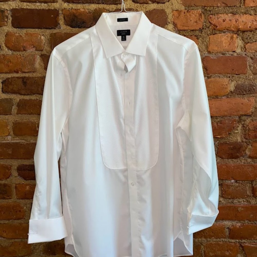 J Crew Ludlow Tuxedo Shirt - Classic Fit